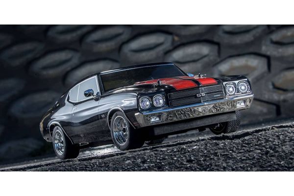 1/10 Scale Radio Controlled Electric Powered 4WD FAZER Mk2 FZ02L Series  Readyset 1970 Chevy® Chevelle® SS™ 454 LS6 Cortez Silver 34416T1