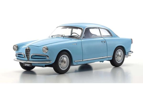 KYOSHO ORIGINAL 1/18scale Alfa Romeo Giulietta Sprint (Blue) 08957B