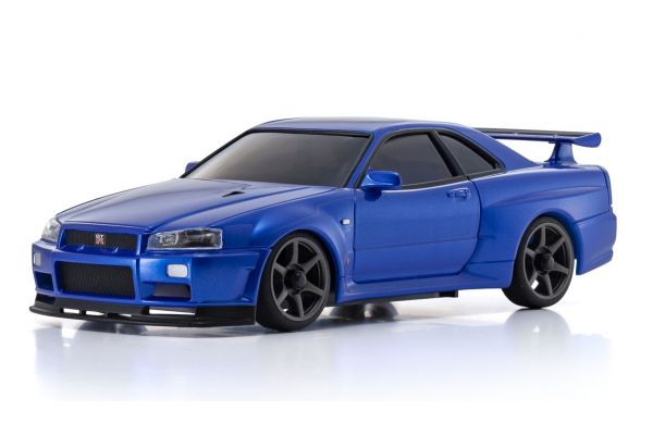 ASC MA020 NISSAN SKYLINE GT-R R34 V.specⅡNur Metallic Blue MZP487MB