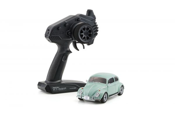 MINI-Z RWD MR-04 readyset VW Beetle 1966 Model Bahama Blue 32374BBL