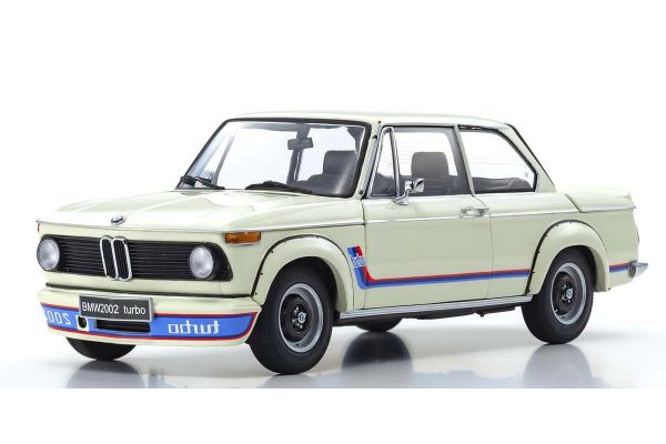 KYOSHO ORIGINAL 1/18scale BMW 2002 Turbo (White) 08544W