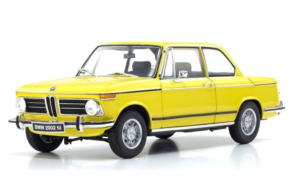 KYOSHO ORIGINAL 1/18scale BMW 2002 Tii (Yellow) 08543GF