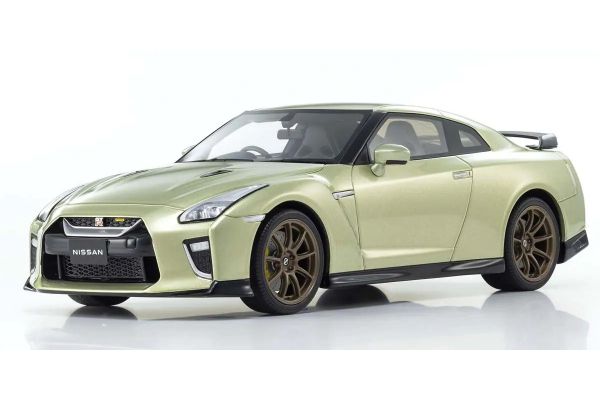 SAMURAI 1/18scale Nissan GT-R Premium Edition T-Spec (Millennium Jade) KSR18057MJ