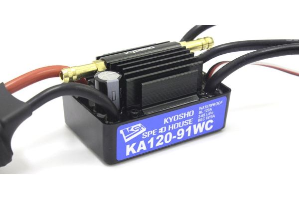 ラジコン　ラジコン KA120-91WC 水冷BLスピードコントローラー 82246 KA120-91WC Water Cooled BL Speed Controller 82246 - KYOSHO RC