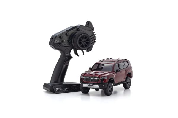 MINI-Z 4x4 readyset Toyota LAND CRUISER 300 GR SPORT Dark Red Mica Metallic 32538MR