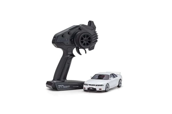 MINI-Z AWD NISSAN SKYLINE GT-R V.Spec (R33) with LED/Gyro unit White 32638WG