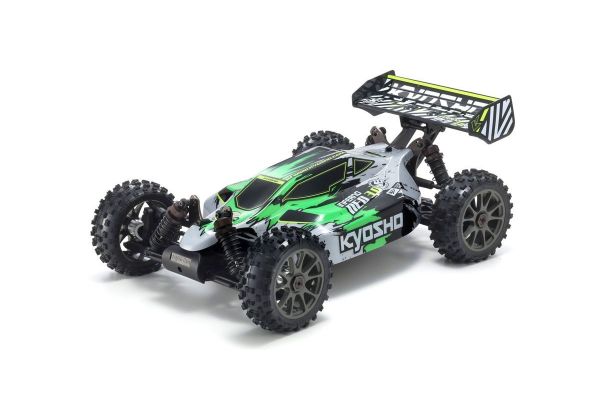 1:8 Scale Radio Controlled Brushless Motor Powered 4WD Racing Buggy INFERNO  NEO 3.0 VE Color type 1 Green w/KT-231P+ 34108T1 - KYOSHO RC