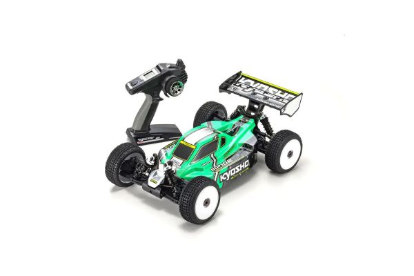 1 8 Scale Radio Controlled Brushless Powered 4WD Racing Buggy readyset INFERNO MP10e Color Type 1 Green 34113T1