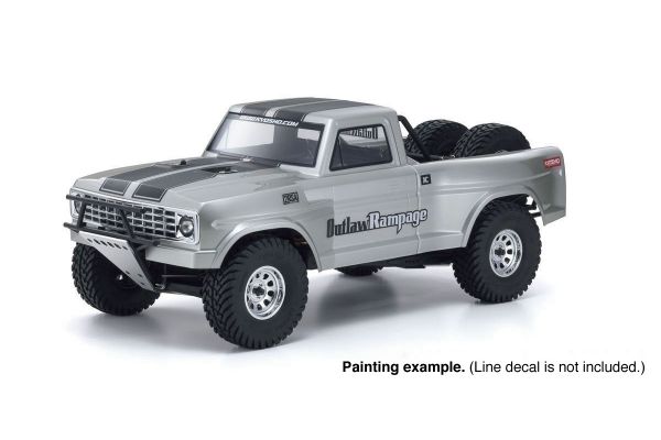 1 10 Scale Radio Controlled Electric Powered 2WD Truck 2RSA SERIES Outlaw Rampage PRO 34362C