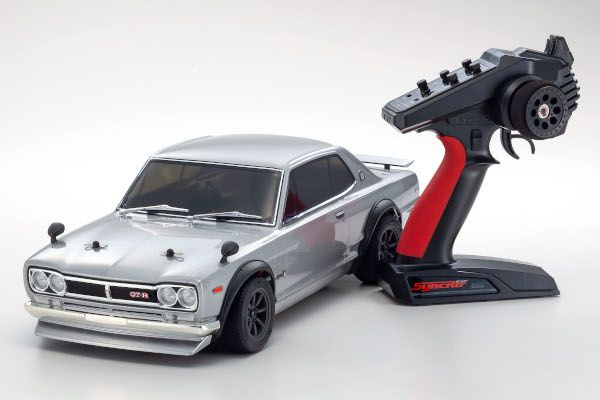 1/10 Scale Radio Controlled Electric Powered 4WD FAZER Mk2 FZ02 Series Readyset NISSAN SKYLINE 2000GT-R(KPGC10) Tuned Ver. Silver 34425T1