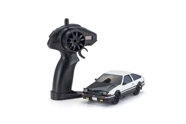 FIRST MINI-Z INITIAL D TOYOTA SPRINTER TRUENO AE86 w/Carbon WH/BK