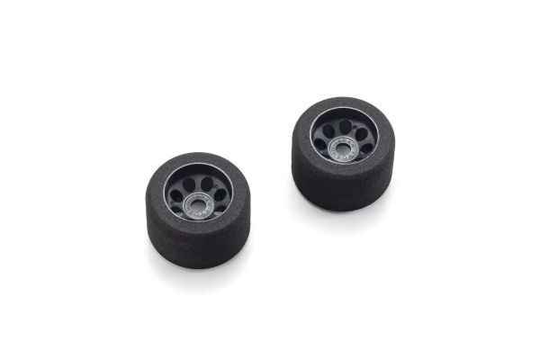 Pre-Shaped Rear Tire L25ﾟ (2pcs/Black/FANTOM EP) EFTH005BK