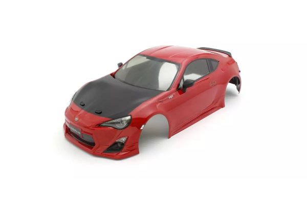 TOYOTA 86 GT Tuned Ver. Lightning Red Decoration Body Set FAB617RD