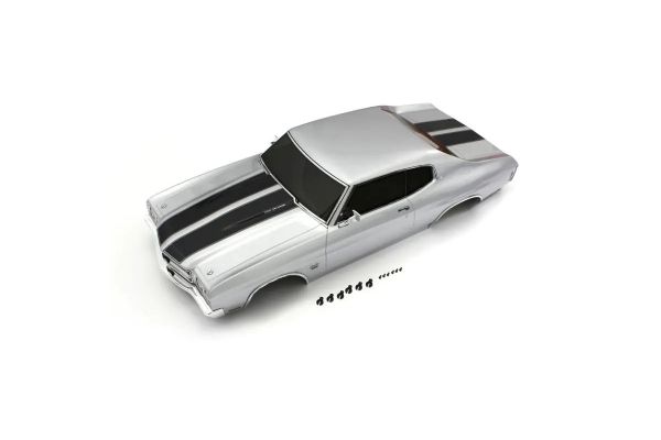 Chevy Chevelle SS 454 LS6 Cortez Silver Decoration Body Set FAB702SB KYOSHO RC