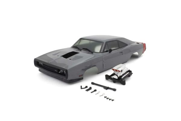 1970 Dodge Charger Supercharged VE Gray Decoration Body Set FAB707GYB