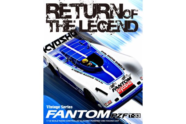 1:12 Scale Radio Controlled Electric Powered 4WD Racing Car FANTOM