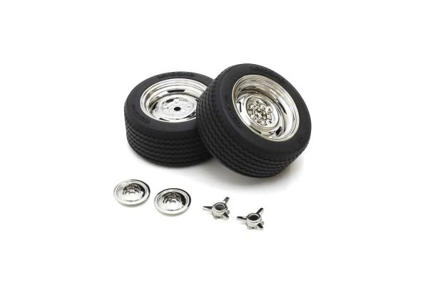 Glued Classic Rally Tire FZ02(M)(Plating/2pcs) FATH707SMM