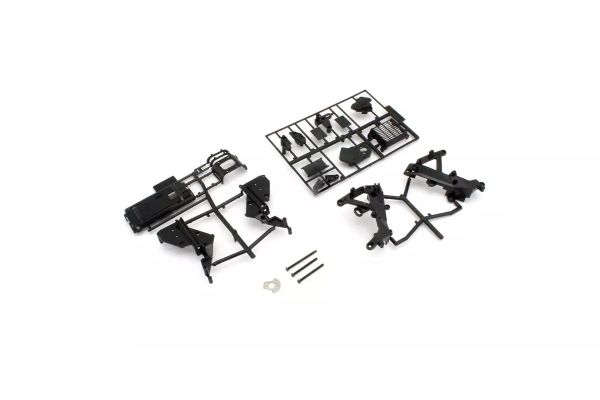 Main Frame ＆ Gear Box Set (Black) GP101BK