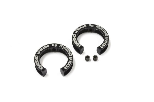 RearKnuckleSettingWeight(5g/2pcs/MP9) IFW438-05