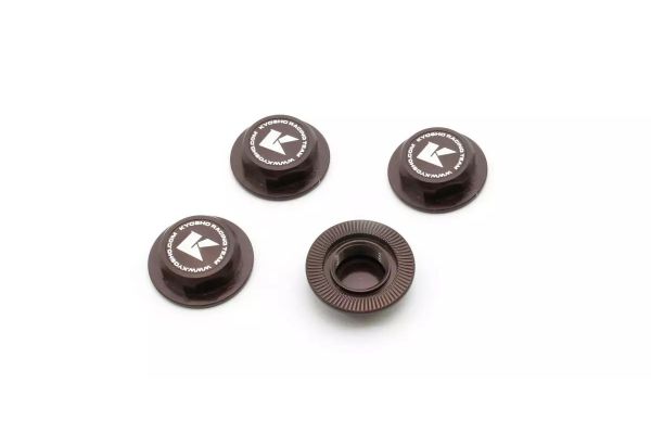 Wheel Nut (Gun Metallic/4pcs/Flange Cap/Serration) IFW649GM
