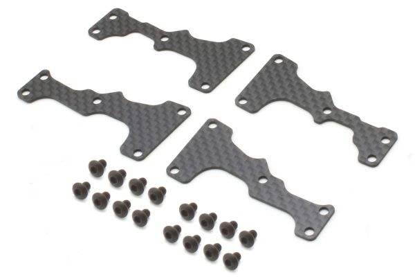 Carbon Front Lower Sus. Plate Set(MP11) IFW705