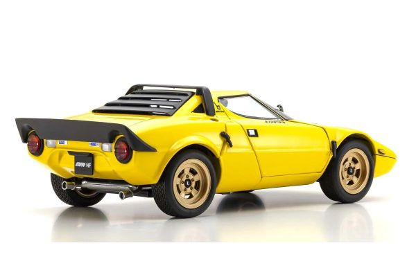 京商 Auto Scale COLLECTION LANCIA STRATOS KYOSHO ORIGINAL 1/18scale Lancia Stratos HF (Yellow) No.KS08130Y