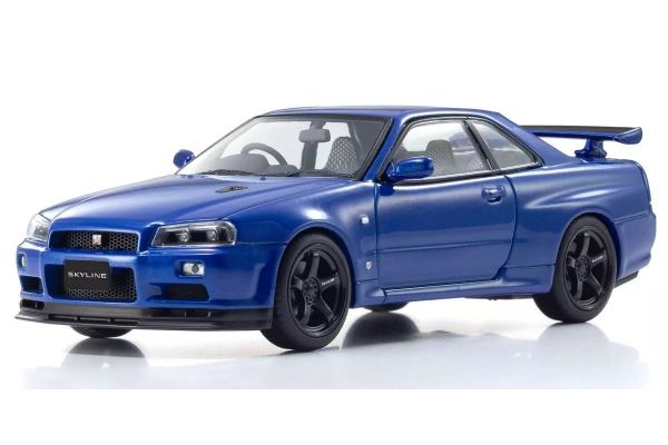 KS03936BL	1/43 NISSAN SKYLINE GT-R VSPEC2 (BLUE)