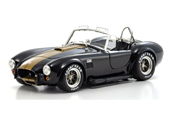 KYOSHO ORIGINAL 1/18scale Shelby Cobra 427S/C Black/Gold 08048BKG