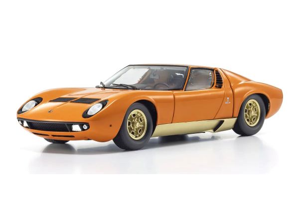KYOSHO ORIGINAL 1/18scale LAMBORGHINI MIURA P 400 (ORANGE) 08314PB