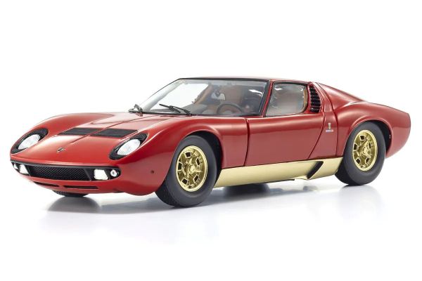KYOSHO ORIGINAL 1/18scale LAMBORGHINI MIURA P 400 (RED) 08314R