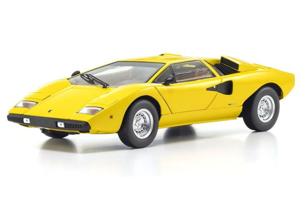KYOSHO ORIGINAL 1/18scale LAMBORGHINI COUNTACH LP400 (YELLOW) 08321YT