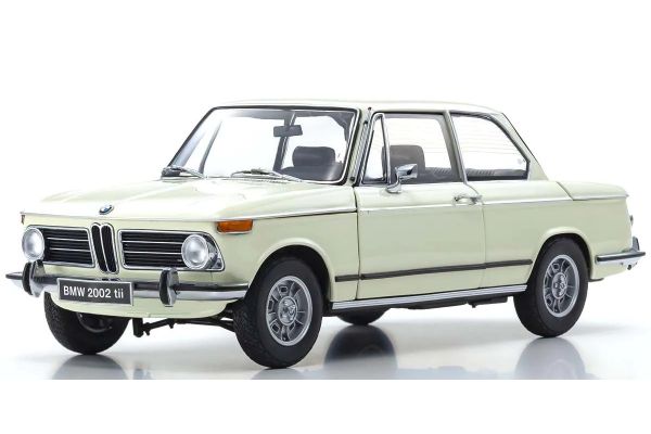 KYOSHO ORIGINAL 1/18scale BMW 2002 tii (White) 08543W