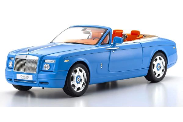 KYOSHO ORIGINAL 1/18scale Rolls Royce Phantom Drophead Coupe (Light Blue) 08871BL