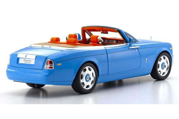 ミニカー Rolls-Royce Phantom Drophead Coupe 1/18 Kyosho Rolls-Royce Phantom Drophead Coupe (Light Blue