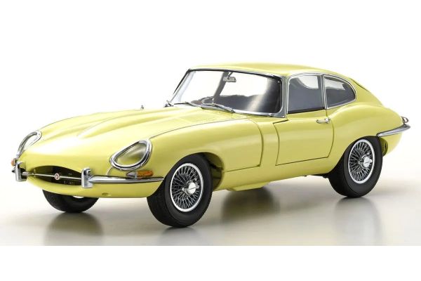 KYOSHO ORIGINAL 1/18scale Jaguar E-Type(Pale Primrose) 08954LY