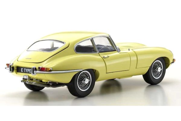 KYOSHO ORIGINAL 1/18scale Jaguar E-Type(Pale Primrose) 08954LY