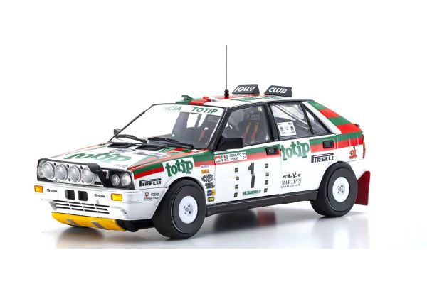 KYOSHO ORIGINAL 1/18scale Lancia Delta HF 4WD Targa Florio 