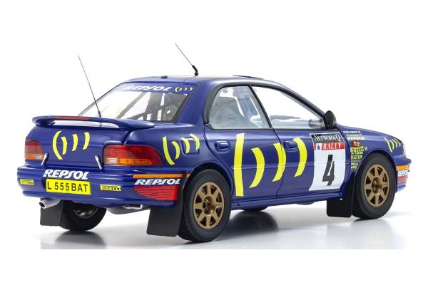 KYOSHO ORIGINAL 1/18scale Subaru Impreza 1994 RAC #4 08962A