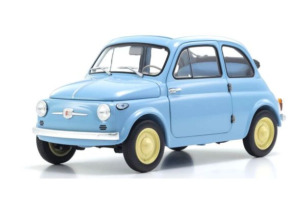 KYOSHO ORIGINAL 1/18scale Fiat NUOVA 500 (Celeste Blue) 08966LB