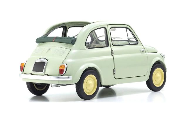 KYOSHO ORIGINAL 1/18scale Fiat NUOVA 500 (Green Clear) 08966LG - KYOSHO RC