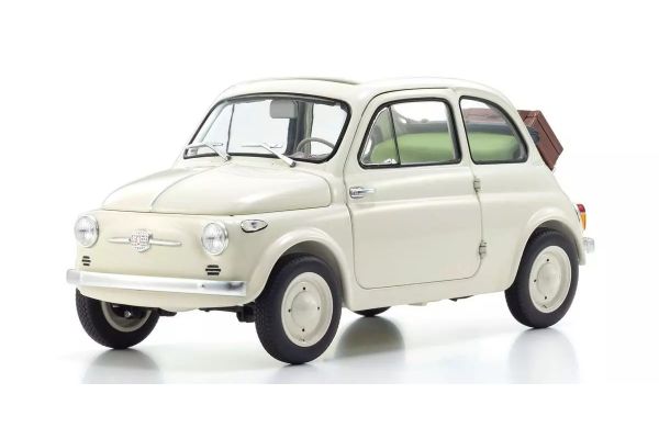 KYOSHO ORIGINAL 1/18scale Fiat NUOVA 500 with Accessories 08966WA