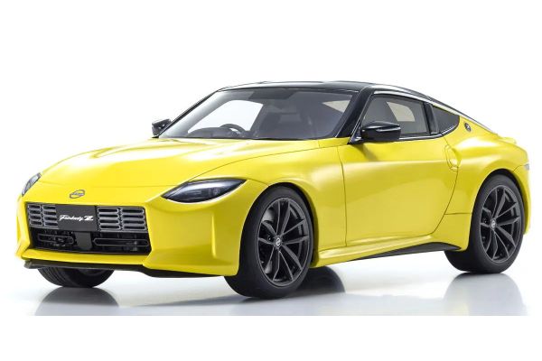 SAMURAI 1/18scale Nissan Fairlady Z (Yellow) KSR18056Y