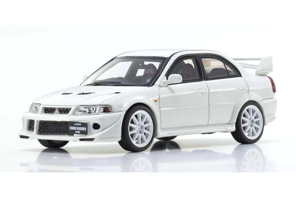 KYOSHO ORIGINAL 1/43scale Mitsubishi Lancer Evolution VI TME (White) KSR43116W