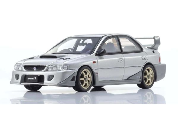 KYOSHO ORIGINAL 1/43scale Subaru Impreza S201 (Silver) KSR43117S