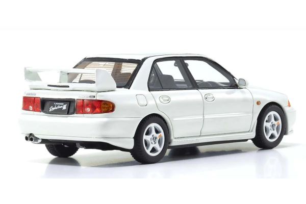 KYOSHO ORIGINAL 1/43scale Mitsubishi Lancer Evolution III (White