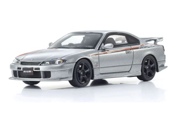 KYOSHO ORIGINAL 1/43scale Nissan Silvia spec-R NISMO AERO Silver KSR43125S