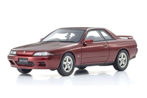 KYOSHO ORIGINAL 1/43scale Nissan Skyline (HCR32) GTS-t TypeM (Red) KSR43130R