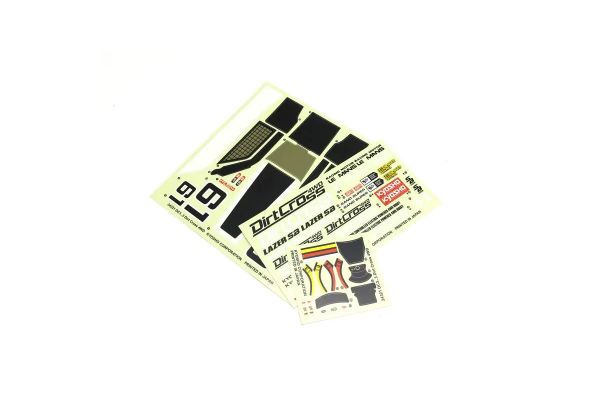 Decal (LAZER SB Dirt Cross 4WD) LAD04