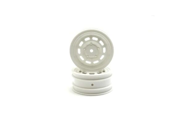 2.2 10Hole Wheel(Front/White/2pcs) LAH001W