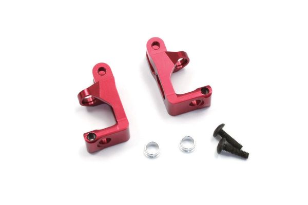 DIS - MBW018RB Aluminum Front Hub Carrier (Red) MBW018R